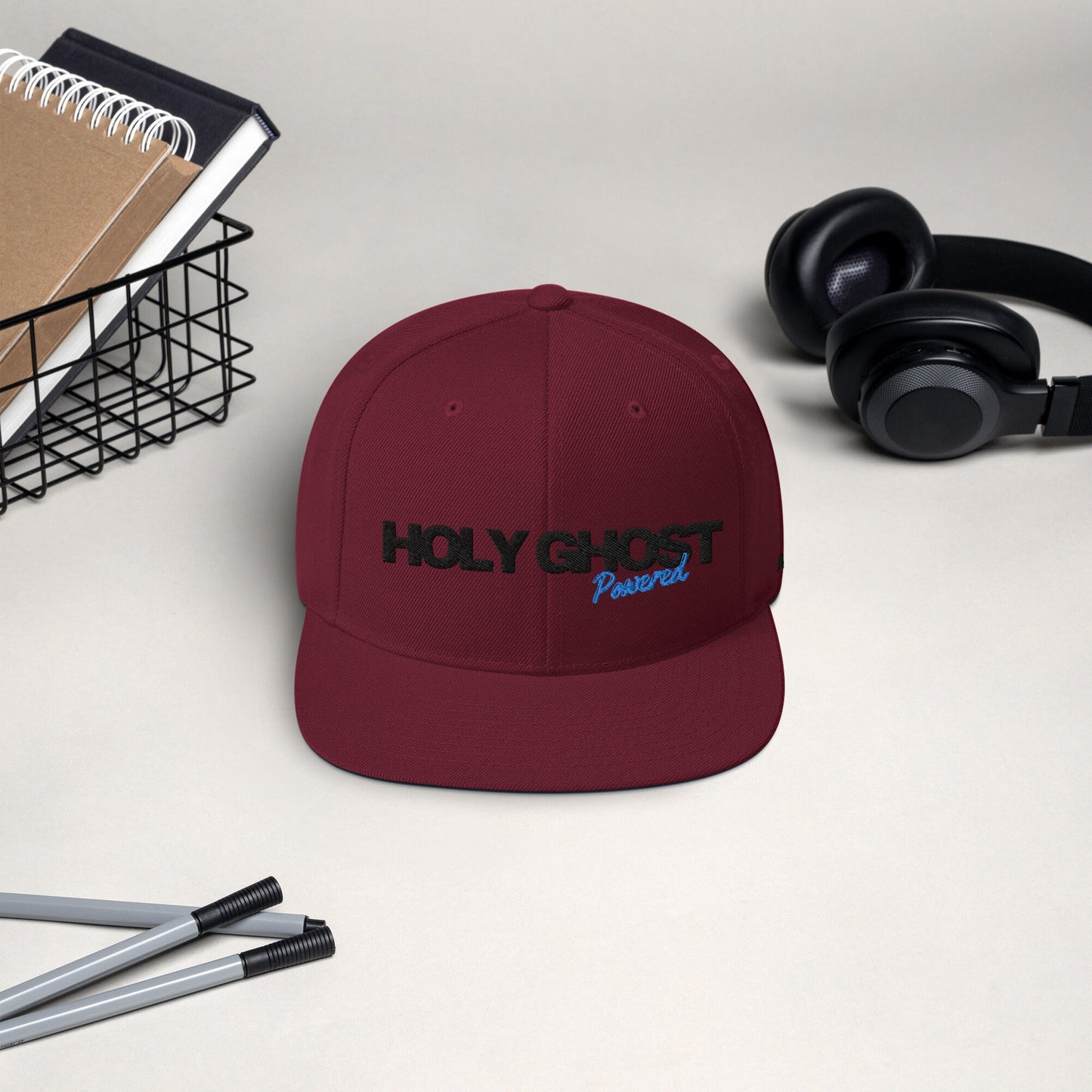 Holy Ghost Powered Hat | Spirit Powered Hat | Holy Spirit Hat | Christian Apparel | Christian Hat | Holy Spirit Powered Hat | Snapback Hat